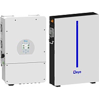 Система хранения энергии Deye SUN-10K-SG02LP1-EU-AM3 10kW + 1 АКБ RW-M6.1-B 6.1kWh (51.2V/120Ah/6144Wh)