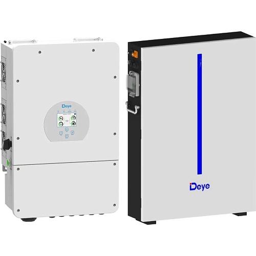 Система хранения энергии Deye SUN-10K-SG02LP1-EU-AM3 10kW + 1 АКБ RW-M6.1-B 6.1kWh (51.2V/120Ah/6144Wh)
