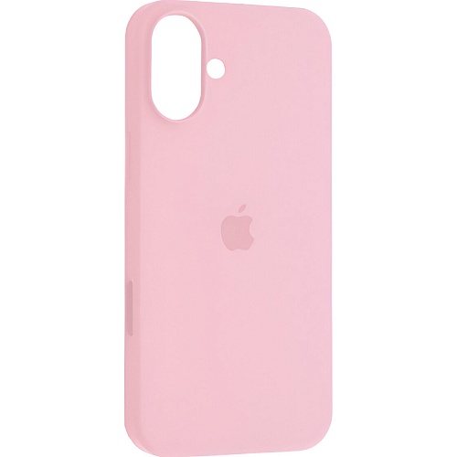 Чехол Silicone Case для Apple iPhone 16 Light Pink AA