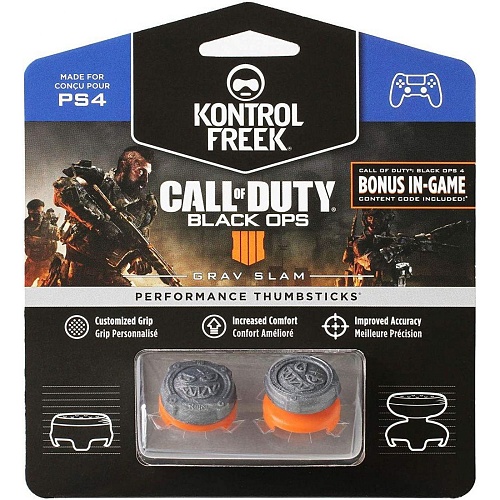 Накладки на стики Kontrolfreek Call Of Duty: Black Ops 4 Grav Slam 2-pack для PS4/PS5 (B07HFHS7MT)