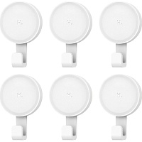 Набір настінних гачків Happy Life Small Hook 6 шт White - придбати в Дніпрі, Україні: ціна, характеристики | інтернет-магазин TOUCH