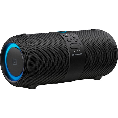 Портативна акустика REAL-EL X-735 Black - придбати в Дніпрі, Україні: ціна, характеристики | інтернет-магазин TOUCH