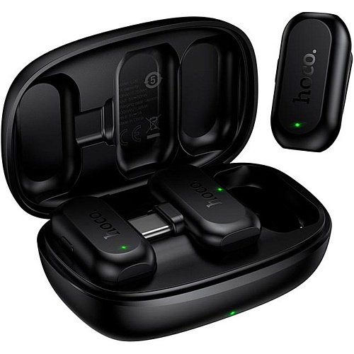 Мікрофонна радіосистема Hoco L26 AI USB-C Black - придбати в Дніпрі, Україні: ціна, характеристики | інтернет-магазин TOUCH