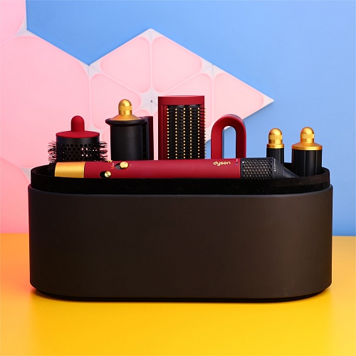 Фен-стайлер Dyson Airwrap Multi-Styler and Dryer Straight to Wavy Velvet Red/Gold (596926-01) Б/У