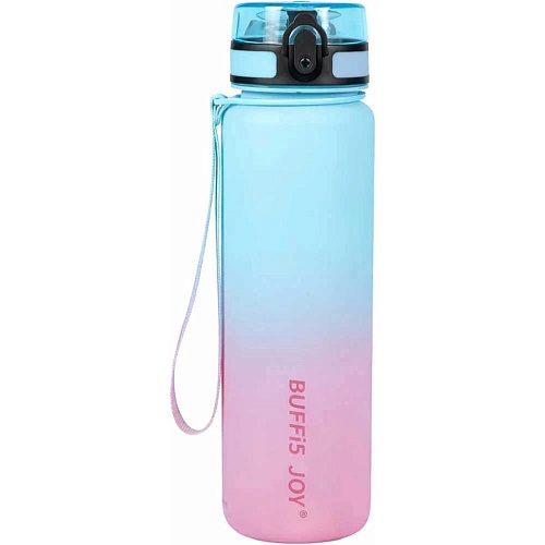 Бутылка для воды BUFFi5 JOY Outdoor Sports Water Cup 1л Blue/Pink (JOY_1000ML_BL_PINK)