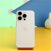 Смартфон Apple iPhone 15 Pro 128GB White Titanium (MTUW3) Б/У