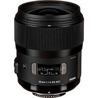 Об'єктив Sigma 35mm f/1.4 DG HSM Art Nikon F (00-85126-34055-1) - придбати в Дніпрі, Україні: ціна, характеристики | інтернет-магазин TOUCH