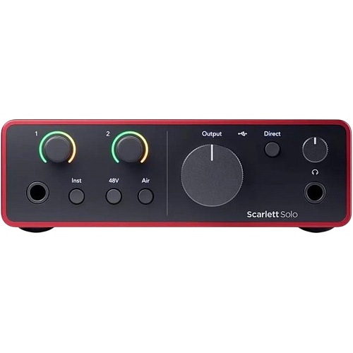 Аудиоинтерфейс Focusrite Scarlett Solo 4th Gen (234617)