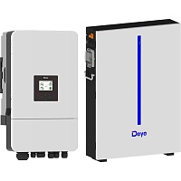 Система хранения энергии Deye SUN-12K-SG05LP3-EU-SM2 12kW + 1 АКБ RW-M6.1-B 6.1kWh (51.2V/120Ah/6144Wh)