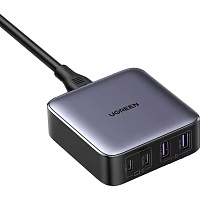 Мережевий зарядний пристрій Ugreen Nexode CD327 65W Gray (90747) - придбати в Дніпрі, Україні: ціна, характеристики | інтернет-магазин TOUCH