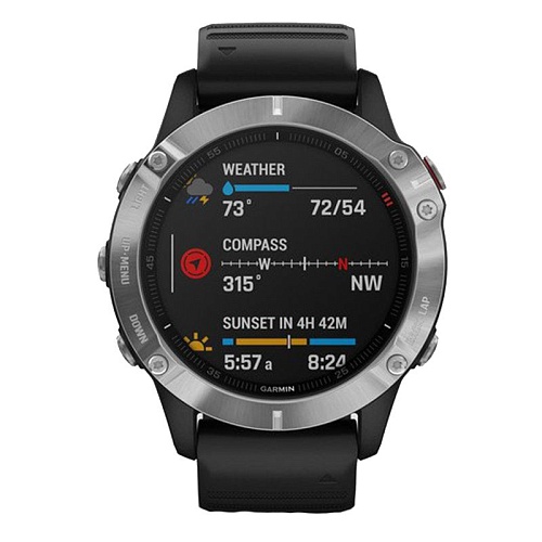 Смарт-часы Garmin Fenix 6 Silver (010-02158-00)