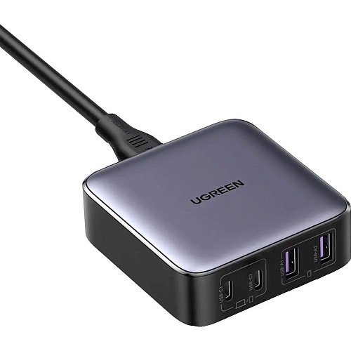 Сетевое зарядное устройство Ugreen Nexode CD327 65W Gray (90747)