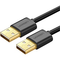 Кабель-удлинитель Ugreen US103 USB-A 2.0 Male to Female 2m Black (10316)