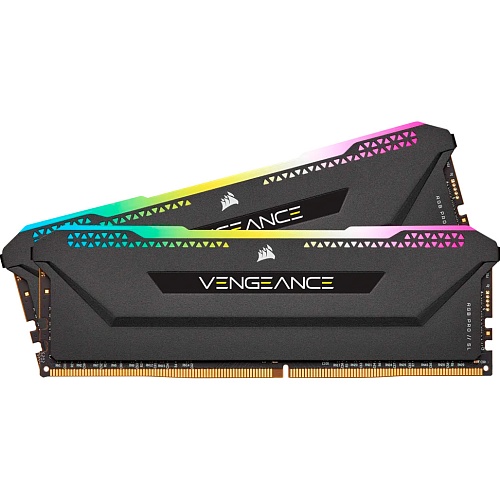 Модуль памяти DDR4 Corsair Vengeance RGB Pro SL 2x16GB 3600MHz (CMH32GX4M2D3600C18)