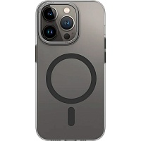 Чехол WiWU Magnetic Crystal Case для Apple iPhone 14 Pro Max Transparent/Black