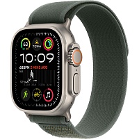 Смарт-годинник Apple Watch Ultra 2 49mm Natural Titanium Case with Green Trail Loop S/M (MXTN3) - придбати в Дніпрі, Україні: ціна, характеристики | інтернет-магазин TOUCH