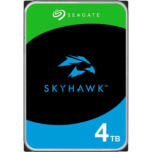 Жесткий диск 3.5" Seagate SkyHawk 4TB SATA 256MB (ST4000VX015)