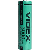 Аккумулятор Videx 18650 3000mAh Li-ion 1шт (18650/3000/1B)