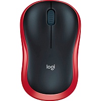 Мышь Logitech M185 Wireless Mouse Red (910-002237, 910-002240) UA