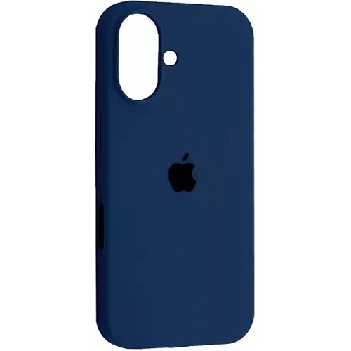 Чехол Silicone Case для Apple iPhone 16 Deep Navy AA