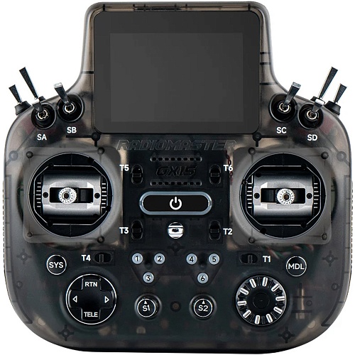 Пульт управления RadioMaster GX15 Max ELRS M2 Transparent Charcoal (RM0157.0136-CHA)