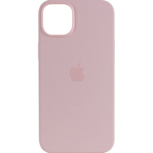 Чехол Silicone Case для Apple iPhone 15 Chalk Pink AA