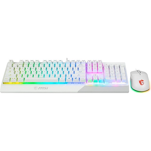 Комплект (клавиатура + мышь) MSI Vigor GK30 Combo White UA (S11-04UA302-CLA)