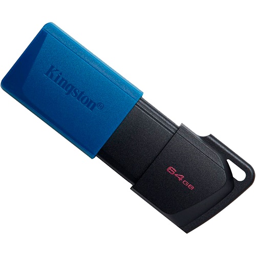 USB флеш-накопитель Kingston DataTraveler Exodia M 64GB USB-A 3.2 Gen 1 Black/Blue (DTXM/64GB)