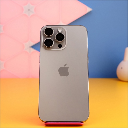 Смартфон Apple iPhone 15 Pro Max 256GB Natural Titanium (MU793) Б/У - придбати в Дніпрі, Україні: ціна, характеристики | інтернет-магазин TOUCH