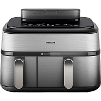 Мультипіч Philips Dual Basket Airfryer 5000 Series NA555/00 Вітрина - придбати в Дніпрі, Україні: ціна, характеристики | інтернет-магазин TOUCH