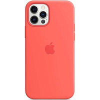 Чохол Silicone Case з MagSafe для Apple iPhone 12/12 Pro (Pink Citrus) ААА - придбати в Дніпрі, Україні: ціна, характеристики | інтернет-магазин TOUCH