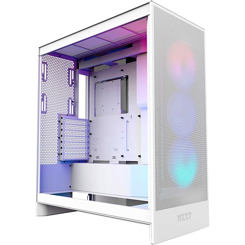 Корпус NZXT H7 Flow RGB White (CM-H72FW-R1) - придбати в Дніпрі, Україні: ціна, характеристики | інтернет-магазин TOUCH
