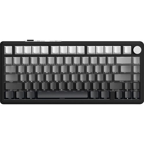 Клавиатура Attack Shark X85 RGB Linear White Jade Switch Wireless Gradient Black (AS-6972792471570-GB)