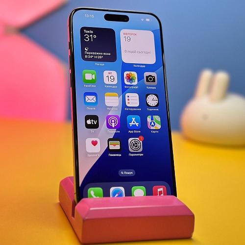 Смартфон Apple iPhone 15 Pro Max 256GB Blue Titanium (7127) Б/У