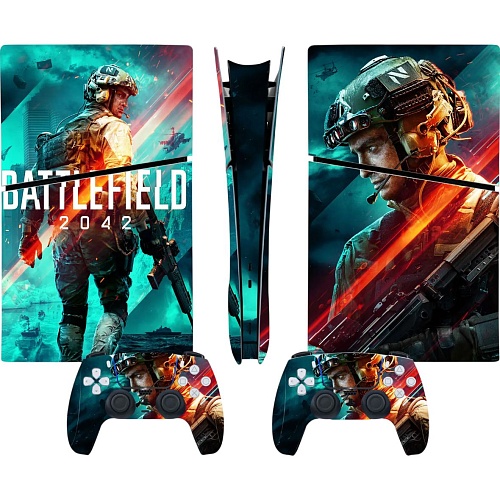 Наклейки для консоли DK Console Skin Sticker для PS5 Slim Blu-Ray (0571)