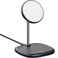 Бездротовий зарядний пристрій Baseus Swan Magnetic 15W Desktop Bracket Black (WXSW-01) - придбати в Дніпрі, Україні: ціна, характеристики | інтернет-магазин TOUCH