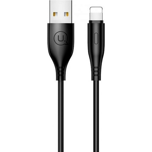 Кабель Usams Lightning U18 1m Black (SJ266USB01)