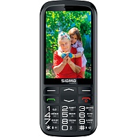 Мобильный телефон Sigma mobile Comfort 50 Optima USB-C Black UA-UCRF