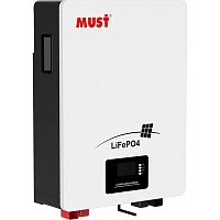 Аккумулятор Must LiFePO4 24V (25.6V/100Ah/2560Wh) (LP16-24100)