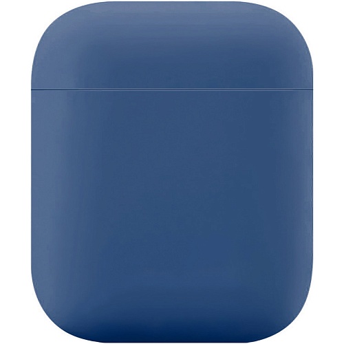 Чехол New Silicone Case для Apple AirPods 2 Blue Gray
