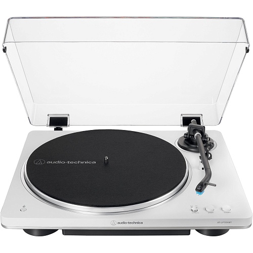 Проигрыватель виниловых дисков Audio-Technica AT-LP70XBT White-Silver (AT-LP70XBT-WS)