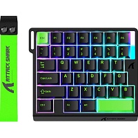 Клавіатура Attack Shark M36HE One-Handed Magnetic Switch Neon Green - придбати в Дніпрі, Україні: ціна, характеристики | інтернет-магазин TOUCH
