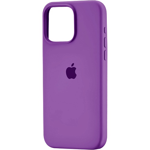Чехол Silicone Case для Apple iPhone 16 Pro Max Grape AA