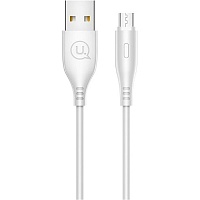 Кабель Usams U18 Round USB-A to Micro-USB 2A 1m White - придбати в Дніпрі, Україні: ціна, характеристики | інтернет-магазин TOUCH