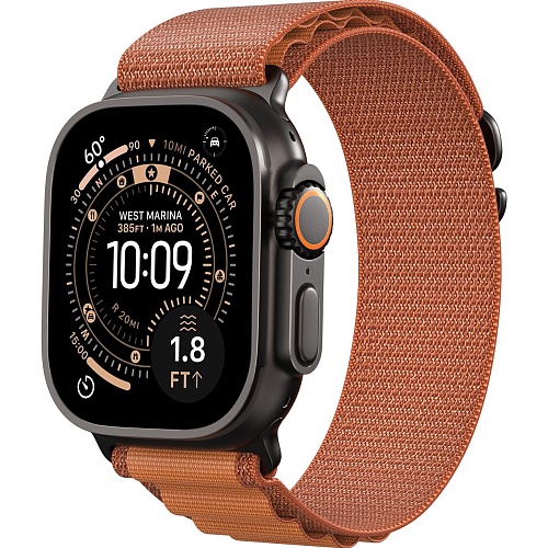 Ремешок Dux Ducis GS Series with Black Hardware для Apple Watch 44/45/46/49mm Light Terra Cotta