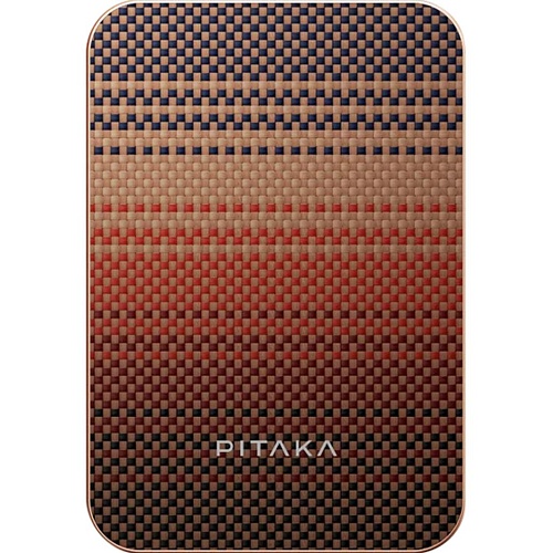 Внешний аккумулятор Pitaka Aramid Fiber Magnetic 5000mAh 20W Sunset (PBQ2402)