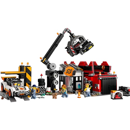 Конструктор LEGO City Свалка с автомобилями (60472) 