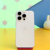Смартфон Apple iPhone 15 Pro 128GB White Titanium (MTUW3) Б/У - придбати в Дніпрі, Україні: ціна, характеристики | інтернет-магазин TOUCH