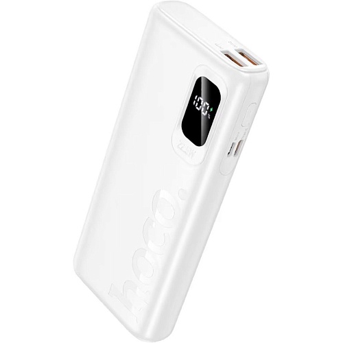 Внешний аккумулятор Hoco J158 Pro Runner 10000mAh 22.5W White (6942007674850)