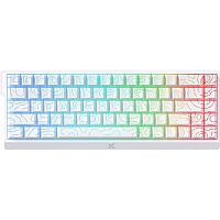 Клавиатура MCHOSE Ace 68 RGB TTC Dragon Lord Magnetic Switch White Topographic (MC-ACE68-32)